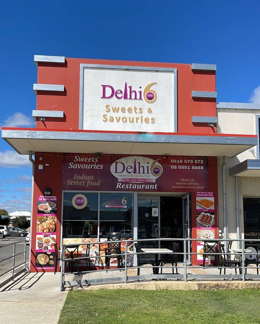 Delhi6 Sweets and Savouries storefront